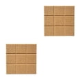 thumbnail image 2 of Thinsony Cork Board Tiles 12 x 12 Message Home Board Board School yellow 12 Inch x 12 Inch 2Set, 2 of 6