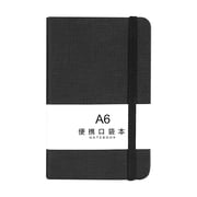 PEONAVET A Notebook A6 Horizontal Notebook Hand Thickened Office Learning Notebook