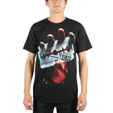 Global Judas Priest - British Steel Mens T-Shirt (XX-Large)