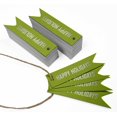 thumbnail image 3 of Inkdotpot Happy Holiday Bottle Tag Real Silver Foil Favor Hang Tags Pack Of 100, 3 of 6