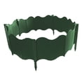 thumbnail image 2 of Nsxcdh Garden Edging Board Set 10pc Plastic Green White Black 6.3x5.5in Modular Easy Install Lawn Flowerbed Border Home Pretty Garden Hose Final Markdowns, 2 of 6