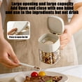 thumbnail image 4 of Pot à Épices en Verre avec Couvercle Rabattable et Anneau d'Étanchéité pour Rangement de Cuisine 4,49 Po x 4,33 Po x 2,99 Po, 4 of 6