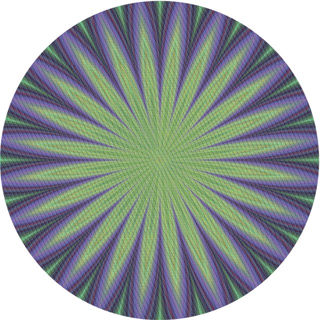 Ahgly Company Tapis d'Intérieur Ronds Transitionnels Verts Lavables à la Machine, 4 Pieds Rond