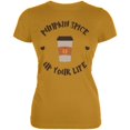 thumbnail image 1 of Halloween Pumpkin Spice Up Your Life Juniors Soft T Shirt, 1 of 1