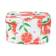 thumbnail image 2 of Eqb - Cosmetic Bag - LG Train Case Grapefruit - 1Pc, 2 of 6