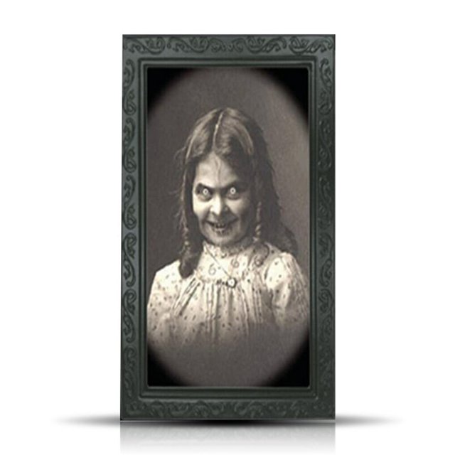 ”Halloween Picture Frame Party Horror Scary TPE Photo Home Hotel Haunted House Decorations B027”