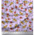 thumbnail image 1 of Soimoi Poly Georgette Fabric Leaves & Floral Artistic Fabric Prints by Yard 42 Inch Wide, 1 of 1