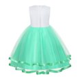 thumbnail image 4 of KAWELL Robe Fleurie Unicorn pour Filles Robe de Princesse Élégante Robe de Fête d'Anniversaire 2-8 Ans, 4 of 6