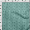 thumbnail image 3 of oneOone Georgette Viscose Fabric Floral Block Printed Fabric 1 Yard 42 Inch Wide, 3 of 4