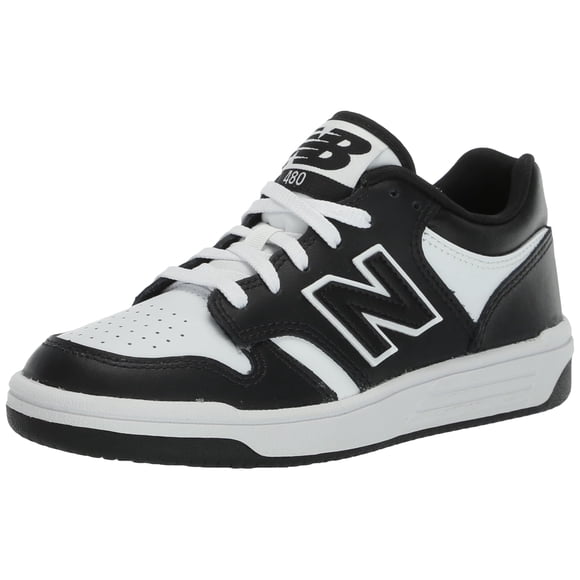 New Balance Bébé 480 V1 Espadrilles à Lacets Noir/blanc 4 Grand Us Unisexe Bébé