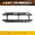 thumbnail image 4 of AMERICAN MODIFIED Side Step Bars for 2018 to 2023 Jeep Wrangler JL, Black, 4 of 7
