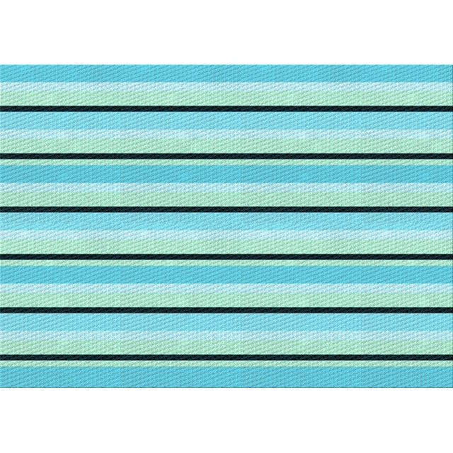 Ahgly Company Machine Washable Indoor Rectangle Transitional Light Sea Green Area Rugs, 3' x 5'