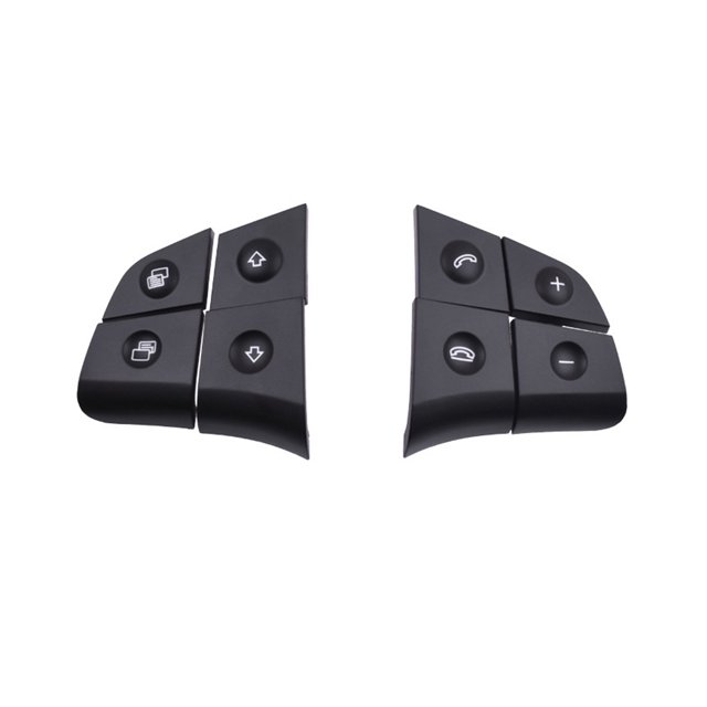 VONKY Interior Switch Wireless Controls Button Multifunctional Steering Wheel Key Controlling Controller Vehicle Replacements Black W164