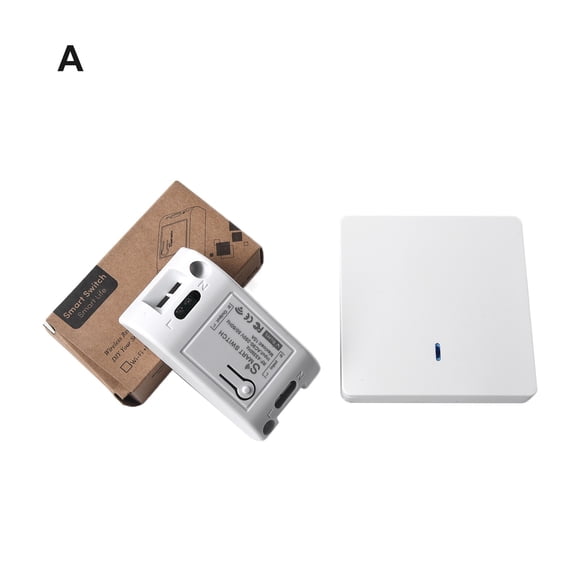 Wireless Wall Light On Off Switch Push Button Home Remote Control 433Mhz 220V Wiring-Free Panel Lighting Control Smart Switches