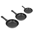 thumbnail image 3 of Frying Pan Set,3Pcs Frying Pan Set Non Stick Pan Set Non Stick Cookware Smooth Operation, 3 of 14