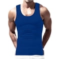 thumbnail image 1 of Timegard Hauts d'Entraînement pour Hommes Col Rond Sans Manches Tee-Shirts Confortables Décontractés d'Été, 1 of 6