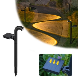 Suncoda Lumière solaire, lumières solaires brillantes Lumières solaires extérieures Lumières solaire sans fil pour jardin Flag Patio Porch Walkway