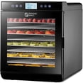 thumbnail image 1 of Magic Mill Food Dehydrator Machine (10 Stainless Steel Trays) Digital Adjustable Timer | Temperature Control | Keep Warm Function | Dryer for Jerky, Herb, Meat, Beef, Fruit and To Dry Vegetables, 1 of 5