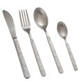 thumbnail image 1 of Flatware Set Stainless Steel: 4PCS Heavy Duty Silverware Set Tableware Utensil, 1 of 10