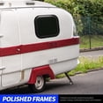 thumbnail image 4 of Fenêtre Fixe RV en Alliage d'Aluminium Noir avec Anneau de Fixation pour Remorque, 4 of 7