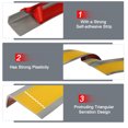 thumbnail image 3 of Unique Bargains 5Ft Stair Nosing, 2.5mm PVC L Shape Staircase Step Edges Protectors, Yellow/Grey, 3 of 7