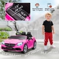 thumbnail image 3 of Aosom 12V Kids Electric Ride On Car with Parent Remote Control Pink, 3 of 10
