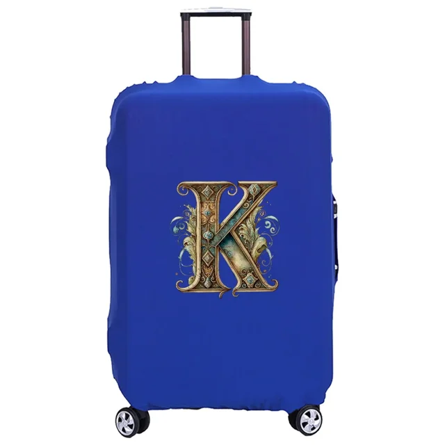 Luggage Cover Washable Case Cover Protective Case Scratch Proof Case Cover Suitable for Graphic Print Pattern Fits 18-32inch 8Graphic Letter K L