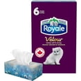 thumbnail image 1 of Royale Velour 3 Ply Facial Tissue, 6 Tissue Boxes, 82 Tissues per Box, 1 of 5