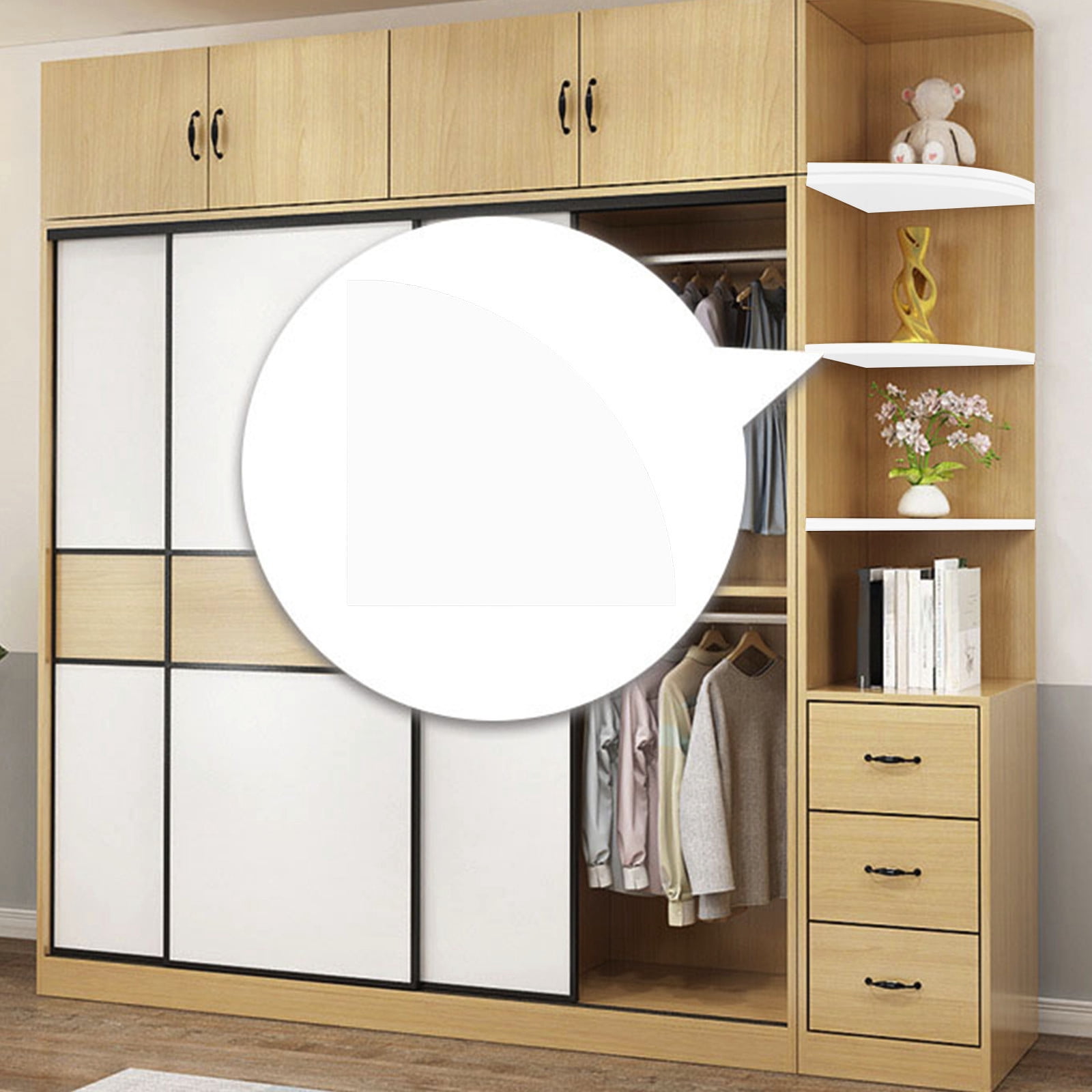 Kitchen Corner Storage Rack Linnome 8.7 Inches Corner Shelf Multi Purpose Storage Rack for Home ...