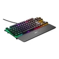 thumbnail image 2 of SteelSeries Apex Pro TKL - Clavier - avec Écran - Rétroéclairé - Sans Fil - USB, 2.4 GHz, Bluetooth 5.0 - QWERTY - Anglais US - Interrupteur de Touche : OmniPoint 2.0 Réglable, 2 of 9