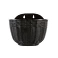 thumbnail image 1 of Mlkoz Home Decor, Rattan-textured Semi-circular Wall-mounted Plastic Flower Pot Home Decor Flower Pot, Mom Gifts, 1 of 6
