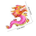 thumbnail image 2 of Minkissy 5Pcs New Year Balloons Decorations In Pink And Green For Party Organizers Celebrations, 2 of 8