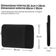 thumbnail image 2 of 15.6 Inch Laptop Sleeve, ivencase Laptop Sleeve Bag for Notebook Computer, Lapto, 2 of 5