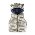 thumbnail image 1 of Girls And Toddlers Lightweight Packable Vest Windproof Warm Outdoor Jacket For Kids, 1 of 2