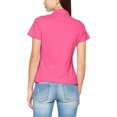 thumbnail image 3 of Fruit Of The Loom Womens Premium Fitted Short-Sleeved Polo Shirt, 3 of 3