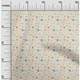 thumbnail image 1 of oneOone Cotton Flex Fabric Insect|Balloon & Clouds Nature Printed Fabric 1 Yard 40 Inch Wide, 1 of 4