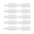 thumbnail image 1 of Reducing Union Adapter, 10Pcs Hose Barb Reducer Fitting,Reducing Straight Union ConnectorPP Aquarium Air Pump Adapter For Barbed Hose Fittings, 1 of 8
