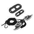 thumbnail image 4 of Lizard Bow Leash Set, Soft Bow Tie Not Harm the Skin Bearded Dragons Bowtie Set  for Applicable Pets for Hamsters for Walking for Taking Pictures Silver Traction Rope, 4 of 7