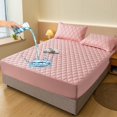 thumbnail image 1 of Waterproof Quilted Mattress Cover & Pillowcases Set,Waterproof Mattress Protector,Washable for Home, Bedroom, Hote, 1 of 8