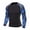 Type D, variant on RUNQHUI Men's Long Sleeve Rash Guard Shirt Swimwear UV UPF 50+ Protection Swim Shirt Wetsuit Tops Type A XL