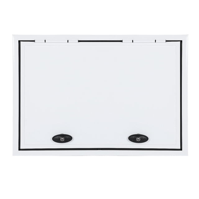 RV Storage Door, Aluminum Alloy Frame RV Storage Compartment Door Heavy Duty 120 Degree Opening Waterproof For