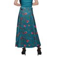 thumbnail image 4 of Moomaya Jupe Longue en Rayonne Imprimée pour Femmes Grande Taille Jupe Maxi à Taille Nouée, 4 of 6