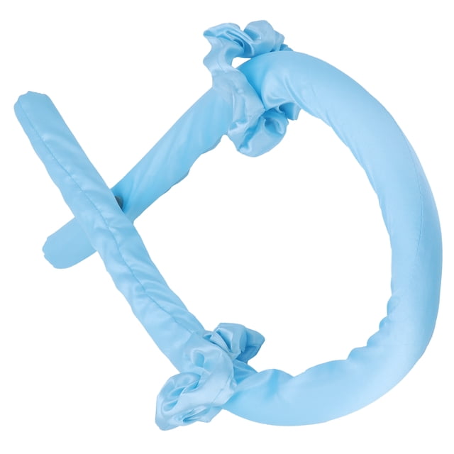 Ensemble de Bouclage Sans Chaleur, Éponge en Mousse Sans Chaleur Tige de Bouclage avec 2 Pcs Bande pour Cheveux Rouleau à Cheveux Portable Réutilisable Outils de Coiffage DIY Cadeau
