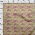 thumbnail image 3 of oneOone Georgette Viscose Brun Pâle Tissu Feuilles d'Automne Matière pour Robe Tissu Imprimé Tissu au Mètre 42 Pouces de Large, 3 of 4