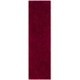 thumbnail image 3 of Safavieh Luxe Paxton Solid Plush Shag Area Rug, Red, 2'3" X 8' Runner, 3 of 4