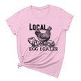 thumbnail image 2 of EGNMCR T-Shirt de Pâques T-Shirts pour Femmes T-Shirts de Pâques Imprimés T-Shirts pour Femmes T-Shirt Imprimé Manches Courtes T-Shirts Graphiques Hauts T-Shirts pour Femmes, 2 of 3