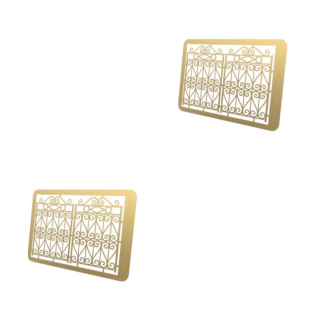maskred Handcrafted 1 35 Scale 3D Model Golden Door Educational Toys Scenery Style D 2Set