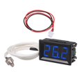 thumbnail image 2 of DOLITY 12V Digital Thermometer Thermocouple Industrial Digital Thermometer Mini Simple Blue, 2 of 7