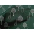 thumbnail image 4 of oneOone Cotton Cambric Fabric Tree & Giraffe Block Print Fabric By Yard 56 Inch Wide, 4 of 4