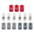 thumbnail image 3 of Abbracc 1200ml Sugar Tea Coffee Canisters Set Airtight Kitchen Food Storage Jars Bottles D White, 3 of 9